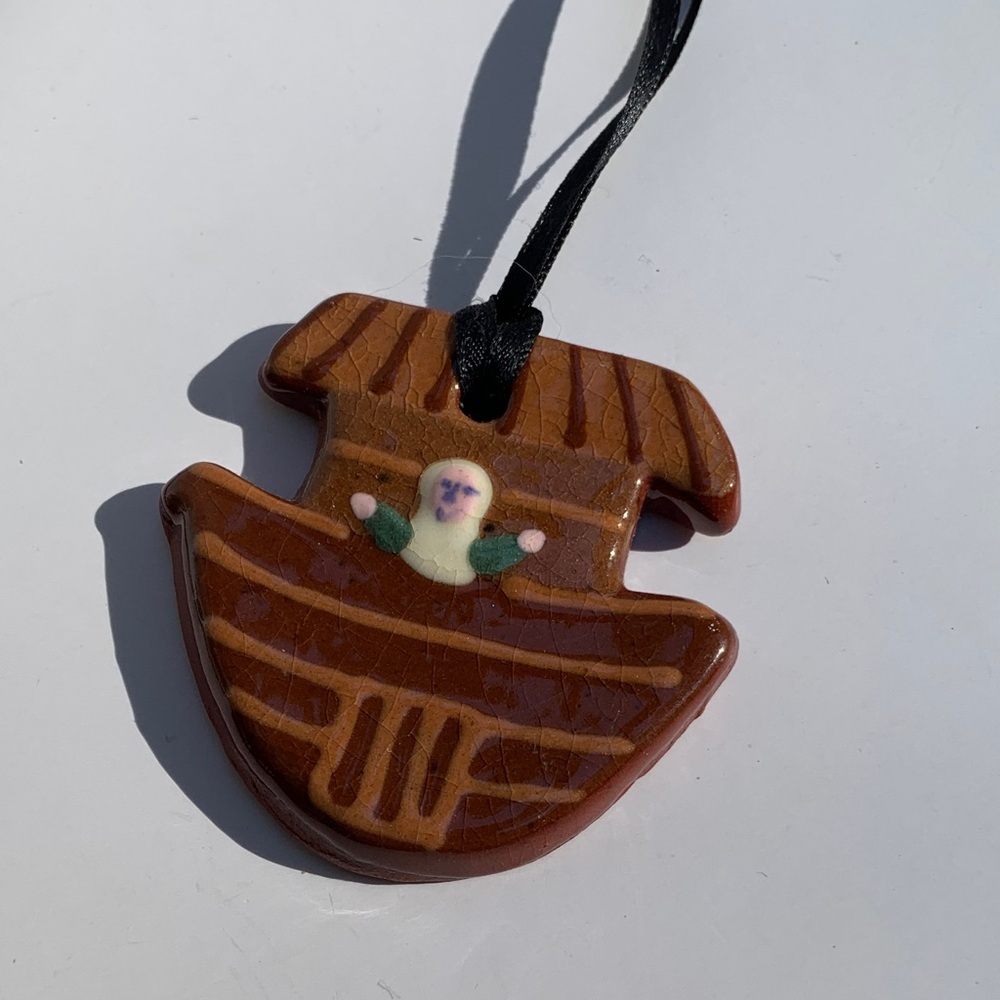 Handmade 1991 Noah’s Ark Pendant